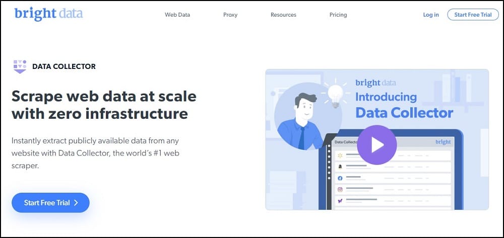Bright Data для парсинга веб-данных
