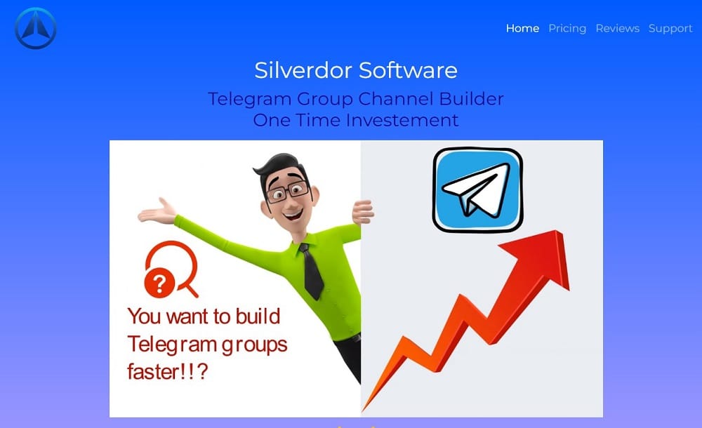 Silverdor voor Telegram-schrapers