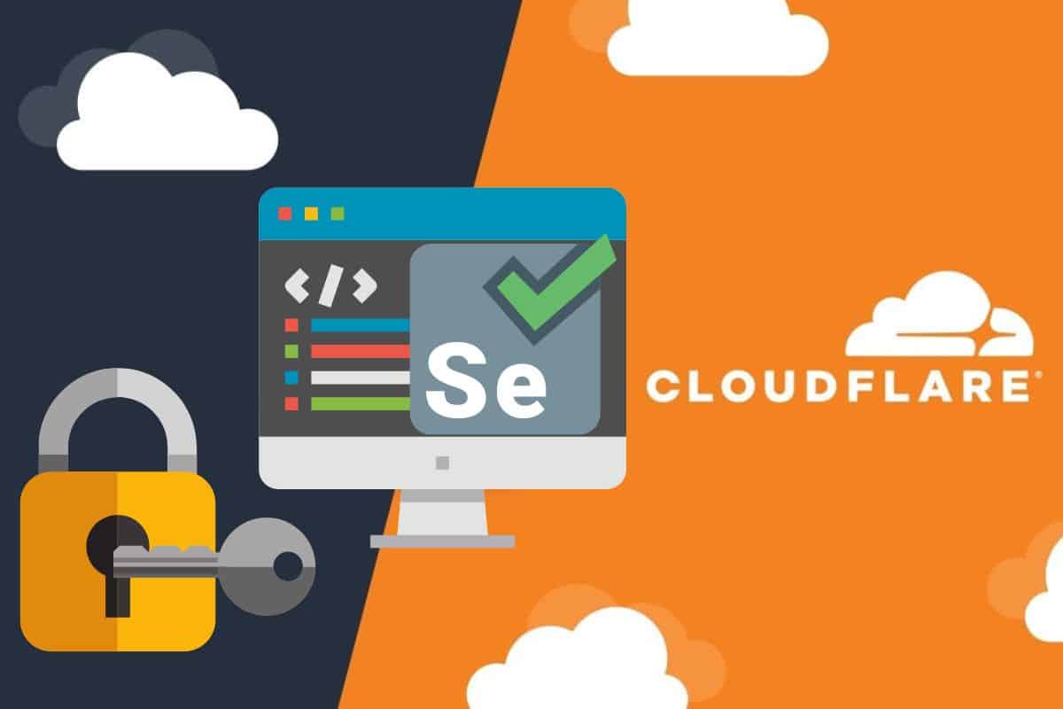 Cómo omitir la detección de Cloudflare con Selenium
